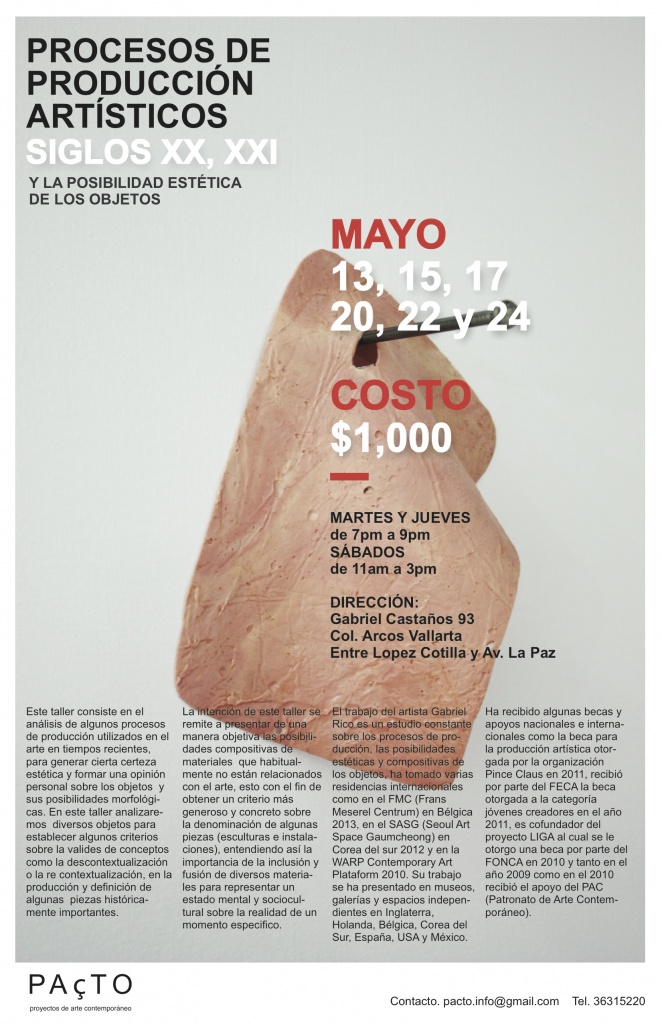 procesos de producción artísticos
